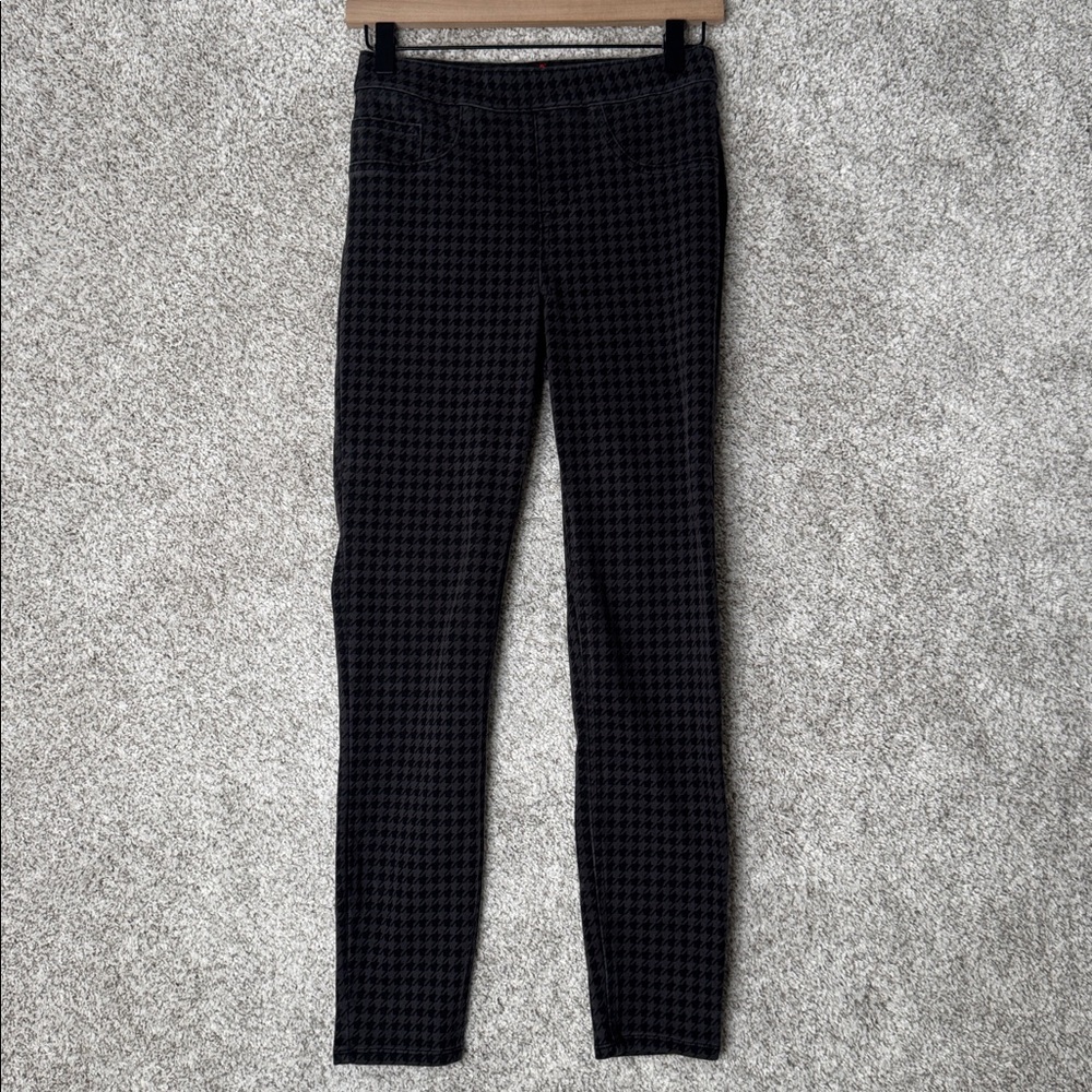 SPANX Jeanish Houndstooth Jean-ish black gray‎ size Small Women’s Jean Leggings